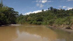 Rio Villano in the Ecuadorian Amazon Stock Footage