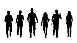 Runners Stock Footage