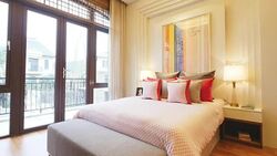 interior of modern bedroom 4k Stock Footage