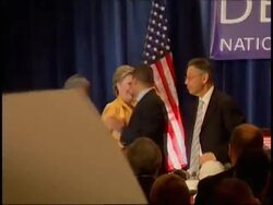 Democratic convention opens; Michelle Obama; Hillary Clinton News Clip