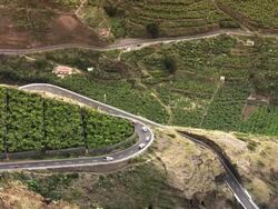 Mountain road Stock Footage