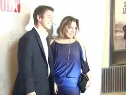 John Adams and Dana Chotiner at 'Saving Lincoln' World Premiere on 2/13/2013 in Glendale, CA.  Stock Footage