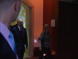 Israeli Vice Premier, Shimon Peres in think tank panel on MidEast News Clip