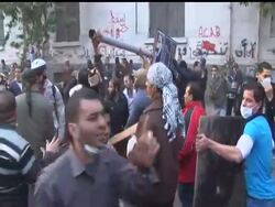 After three days of violent clashes between demonstrators and security forces in Tahrir Square, protesters showed no signs of giving up the fight, with more street clashes seen on the streets of Cairo on Tuesday. News Clip