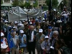 Israeli veterans take part in Victory Day parade to mark defeat Nazi Germany News Clip