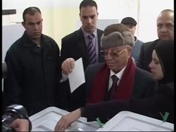 More Abbas comment, Qureia, Dahlan, Hamas, PFLP, disarmament News Clip