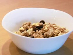 HD: Cereals meal Stock Footage