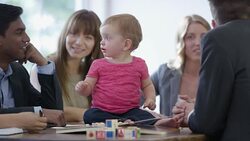 Finding a Balance between Work and Family Stock Footage