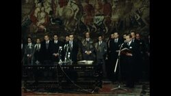 CUTS 12 1 81 NEW PRIME MINISTER BALSEMAO SWORN-IN News Clip