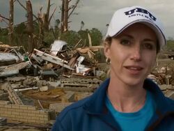 Widespread Damage And Casualties After Tornadoes Rip Through South Stock Footage