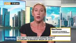 Oxford Economic’s Fenner Sees Two More 25-BPS Cuts After July Cut News Clip