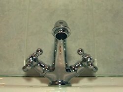 Faucet (With Audio) Stock Footage