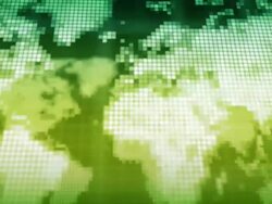 pixelated world map background. LOOP Stock Footage