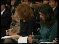 US and SKo presidents comment on Iran; NKorea; trade News Clip