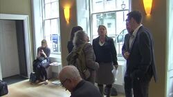 Green Party Campaign Launch - Green Party Members Shots News Clip