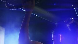 Pull-up Exercising Stock Footage