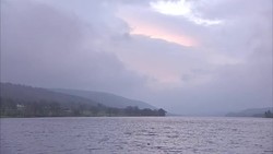 Sun rising over Lake Coniston for timelapse News Clip