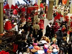 Black Friday in Macy?s, New York City Stock Footage