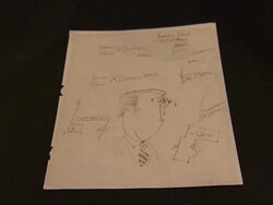 Paul McCartney Earliest Known Handwritten Letter Stock Footage