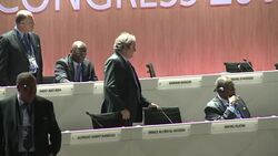 VOICED : FIFA suspende por 90 dias a Blatter y Platini News Clip