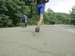 Runner's Legs Stock Footage