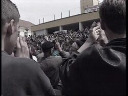 KOSOVO: ALBANIAN PROTESTORS CALL FOR INDEPENDENCE News Clip