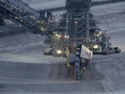 Open Cast Mining Stock Footage