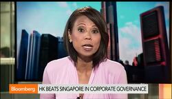 Hong Kong Beats Singapore in Corporate Governance Survey News Clip