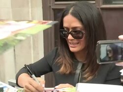 Salma Hayek Stock Footage