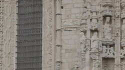 Lisbon Jeronimos Monastery Stock Footage