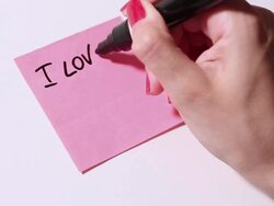 i love you Stock Footage