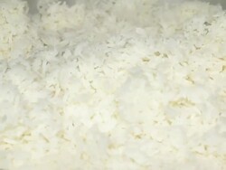 Cooked rice Stock Footage