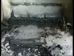 Palestinians say Jewish settlers set house on fire after eviction of settlers News Clip
