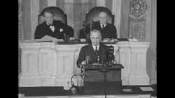 Pres. Harry Truman asks a joint session of US Congress to enact peacetime universal military training News Clip