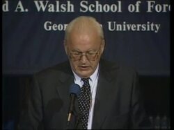 USA: WASHINGTON: GERMAN PRESIDENT ROMAN HERZOG VISIT News Clip