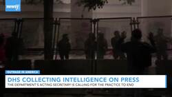 DHS Collecting Intelligence Information On Journalists In Portland News Clip