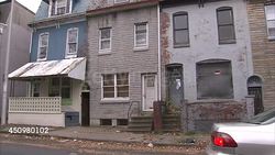 Derelict houses in Reading, Pennsylvania News Clip