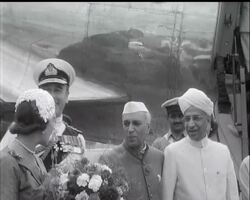 EARL MOUNTBATTEN IN INDIA News Clip