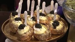 Sneak peek at what the stars will be eating and drinking at the official Oscars after-party Instructional Video