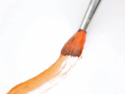 Painting, macro Stock Footage