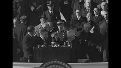 Franklin D. Roosevelt and Henry Wallace takes oaths of office in 1941 News Clip