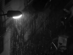 Thunderstorm in Hanoi, Vietnam Stock Footage