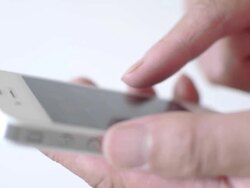 By mobile phone. Stock Footage