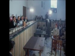 SYND 15/06/71MARRAKESH TREASON TRIAL SCENES News Clip