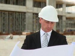 HD: Civil Engineer Stock Footage
