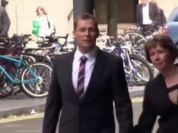 Simon Hardwood Arrives at Court News Clip