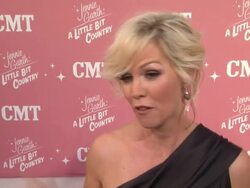 EVENT CAPSULE CLEAN: CMT's Jennie Garth: A Little Bit Country Launch And 40th Birthday Celebration, Los Angeles, CA, United States, 4/19/12 Stock Footage