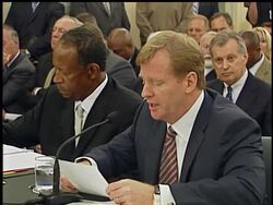 The Senate Committee on Commerce, Science and Transportation conducted a hearing Tuesday on the NFL retirement system. NFL commissioner Roger Goodell and Hall of Famer Mike Ditka were among those who testified. News Clip