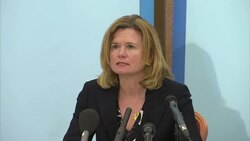 Maggie Blyth at presser regarding report by the Oxfordshire Safeguarding Children Board (OSCB) News Clip