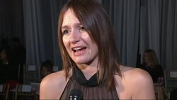 Maria Sharapova and Emily Mortimer sit front row for Jason Wu News Clip